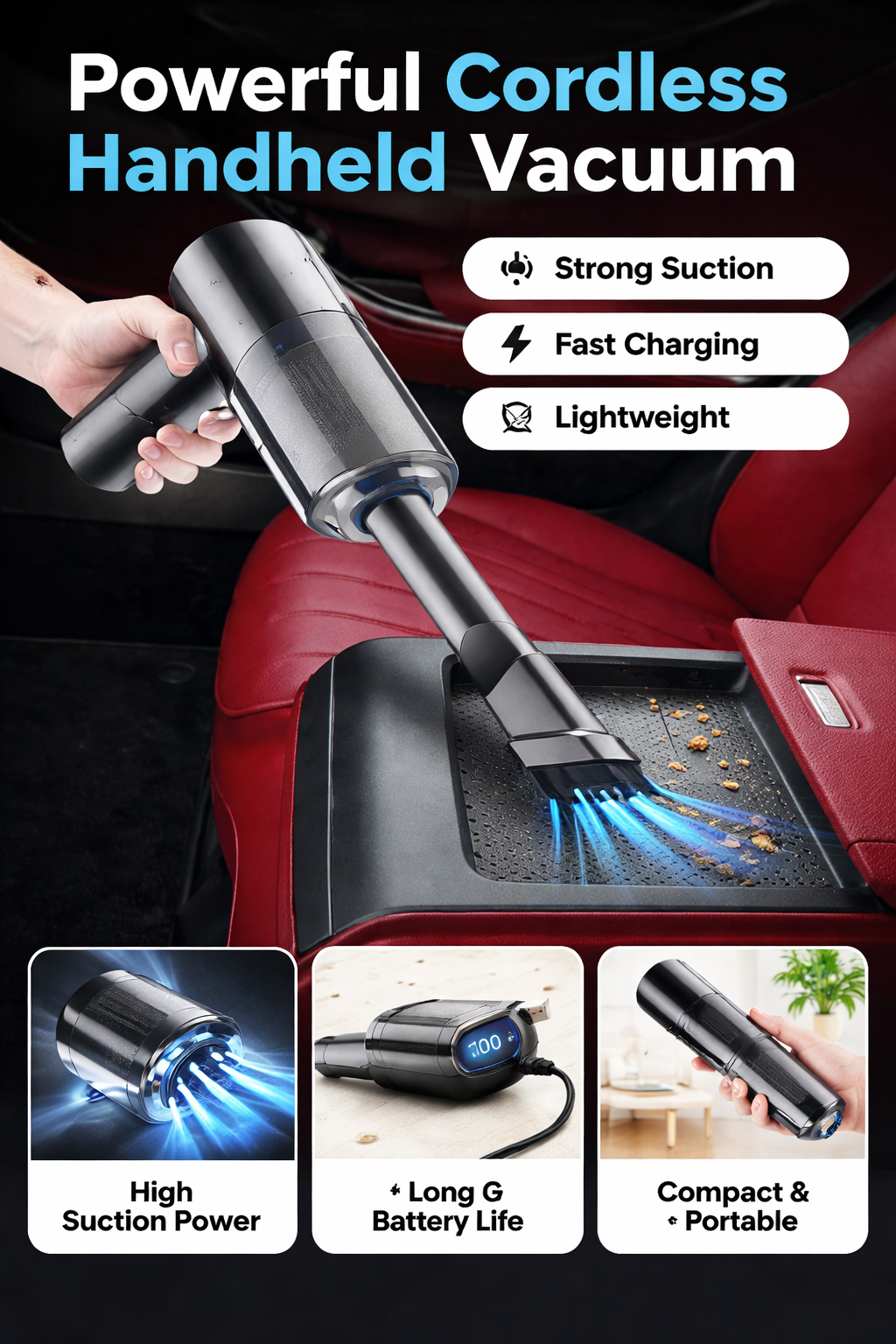 Car Vacuum Cleaner (High Tech)